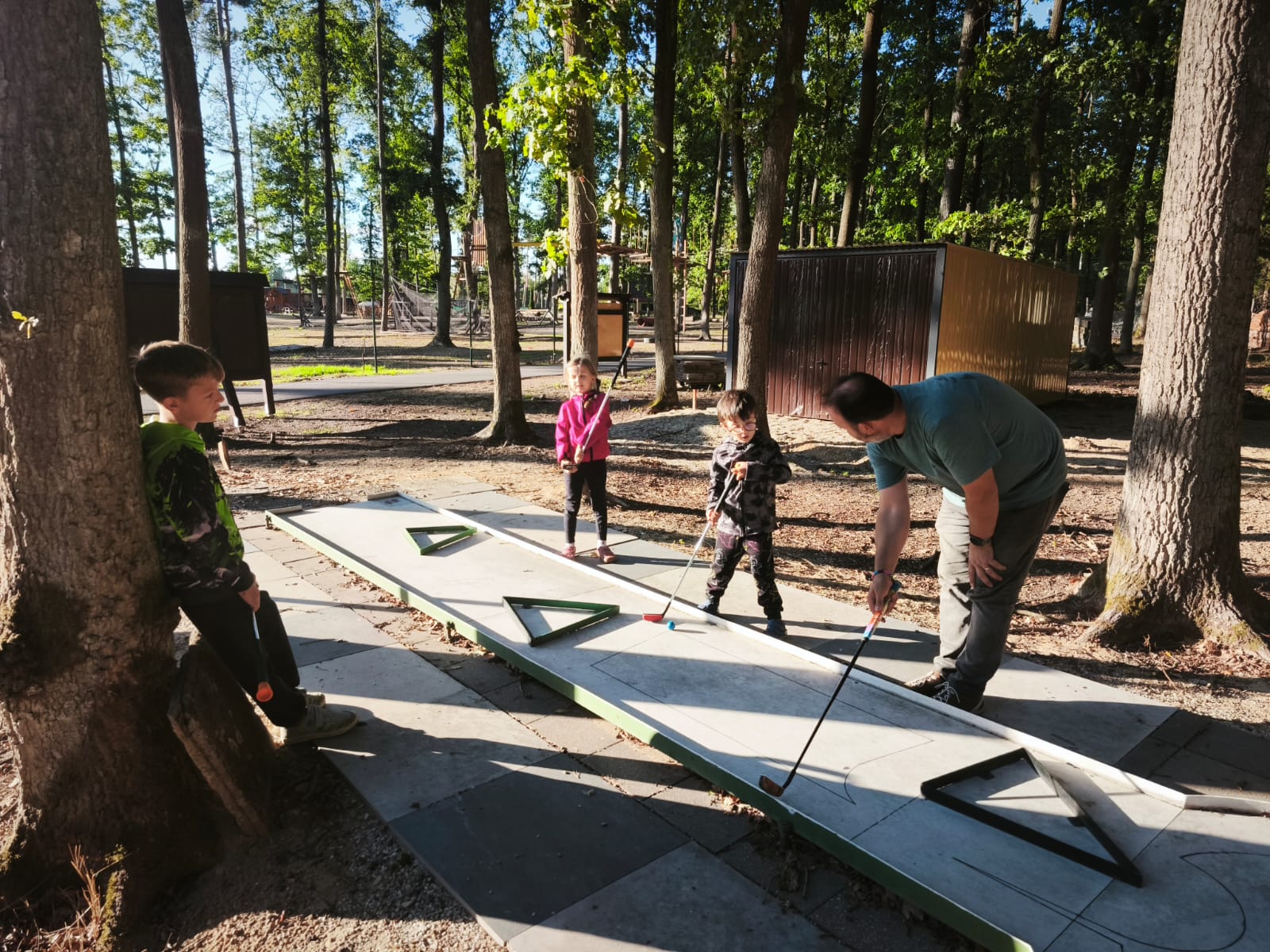 Přijďte si s námi zahrát minigolf